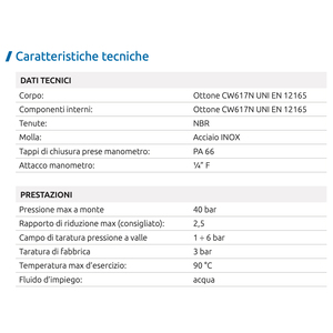 1/2 PN 25 FF Herramienta de torneado Reductor de presión - Product Image 4