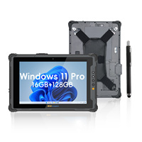 Tableta Robusta de 10 Pulgadas con Windows, Intel I5 I7, Escáner de Código de Barras Integrado, Lector RFID, GPS GLONASS, Certificación MIL-STD-810H