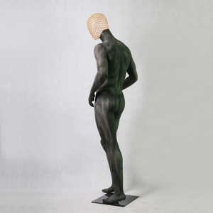 Vendita Rosa Bicromato di potassio Filo di Testa D'uovo Tutto vestito Maschio Scuro Astratta Maniquines - Product Image 5