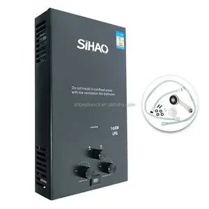 2kw 110L gas Powered điện máy nước nóng treo tường với LED hiển thị auto-bảo vệ cho sử dụng ngoài trời cho khách sạn