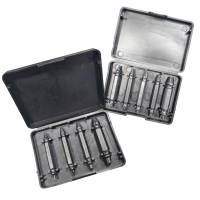 Extractor de Tornillos de Doble Extremo HSS 4341, Herramienta para Extraer Pernos, Extractor de Tornillos Fácil de Usar, Mantenimiento Automotriz, Un Juego para Todo