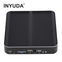 Mini PC Industrial Personalizable Directo de Fábrica, Intel Core I3, 4GB RAM, 128GB SSD, Windows 10/11, Enchufe US/CN, Soporte para Logotipo OEM