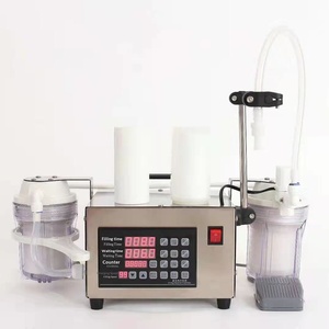 Machine de remplissage de liquides CHINCAN, petite, pour spiritueux, eau, boissons, lait, à double tête, remplissage quantifié contrôlé - Product Image 4