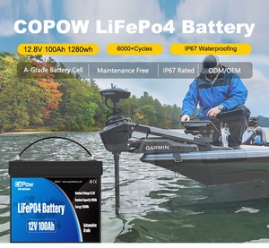 Stock de EE. UU. Libre de aranceles LiTime 12V 16V 24V 36V 100AH 105AH Batería de litio para Marine, RV, Fish FinderOff Grid RV Home Energy - Product Image 2