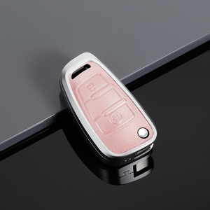 Funda duradera y resistente para llave de coche de cuero de aleación de aluminio que no se daña fácilmente para JAC - Product Image 5