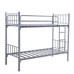 Round Tube Adult Cheap Hostel Heavy Duty <b>Single</b> Bunk Green Steel <b>Bed</b> Buy School Furniture - Product Image 4