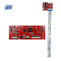 Interfaz de pantalla capacitiva lcd, Protocolo UART de 7 pulgadas, 800x480 res, HMI con módulo LCD tft CTP