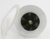 Ensemble de 4 lames de rechange en acier inoxydable pour mixeur électrique domestique, avec roue motrice en caoutchouc, durable, Guangdong Foshan