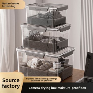 <span class=keywords><strong>Lener</strong></span> SLR Spiegellose Kamera Fernbedienung Aufbewahrungsbox Feuchtigkeitsbeständig Versiegelt Staubdicht Fotografieausrüstung Kunststoffmodell - Product Image 3