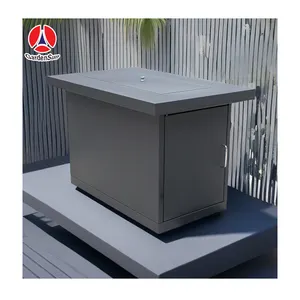 최고의 품질과 저렴한 가격 정원 야외 gaspropane 부탄 화재 구덩이 테이블 유리 바위 //