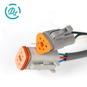 EexcavaStart GC78-378 <b>Throttle</b> Motor J213-36A-40001 Diesel Fits JCM907 JCM908 JCM913 JCM916 JCM921 Excavators 5-Pin Double <b>Cable</b> - Product Image 2
