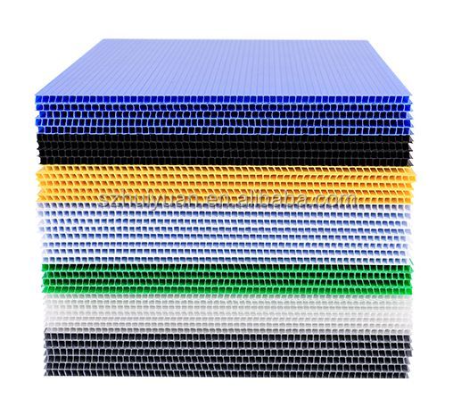 Corflute Corrugated Plastic Sheet Pp Corrugated