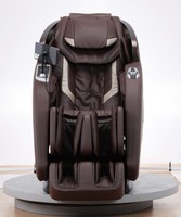 Fauteuil de massage corporel complet de luxe Zhou Qi 3D avec commande vocale IA, zéro gravité, chargement sans fil et audio