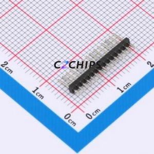 A127UP-ZD15P Pin Header Through hole Component (THT),P=1.27mm Connector 1x15P 1.27mm Pin Header Single Row - Product Image 1