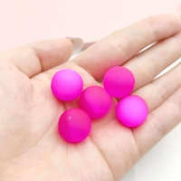 Manik-manik Warna Valentine 51254, Model Mata Kucing, Buram, untuk DIY Gantungan Kunci Ponsel, Kalung, Gelang, Aksesoris, Manik-manik untuk Pembuatan Perhiasan