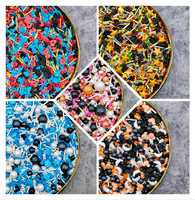 Décorations de gâteau d'Halloween : Perles de bonbons, Yeux amusants, Aiguilles à bonbons, Décorations de pâtisserie, Vermicelles pour gâteaux