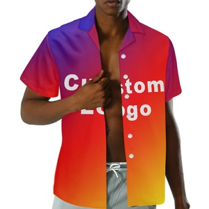 Camiseta personalizada estilo Papúa Nueva Guinea <span class=keywords><strong>Hunter</strong></span> Rugby Relaxlines Camisa hawaiana Fabricantes Directo Camisas de manga corta con botones - Product Image 5