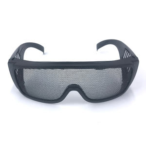 <span class=keywords><strong>Gafas</strong></span> <span class=keywords><strong>de</strong></span> malla metálica con certificación ANT5PPE CE EN166, protección ocular para trabajos forestales contra impactos. - Product Image 3