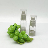 Flacon pulvérisateur en plastique sans air à double paroi, rechargeable, pour voyage, atomiseur à fine brume pour eau cosmétique, tonique