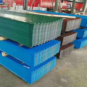 Tôle d'acier ondulée galvanisée GI <span class=keywords><strong>prix</strong></span> d'usine pour toiture et revêtement mural - Product Image 6