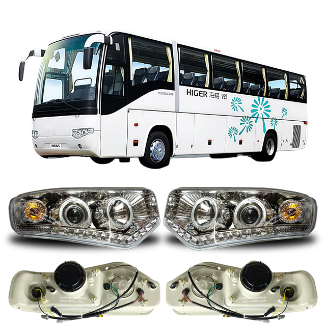 High Quality Original Bus Headlights Higer Bus 37V11-11513 Series Front Combination Headlights Accessories Headlights