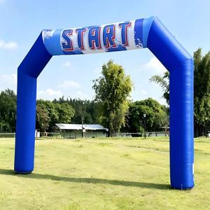Arco Inflable <span class=keywords><strong>Verde</strong></span> Personalizado con Impresión UV, Arco de Carrera Inflable Impermeable para Eventos Deportivos al Aire Libre, Hermético y Estable - Product Image 3