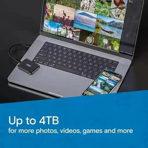 Crucial X9 taşınabilir SSD 1TB 2TB harici sabit Disk yüksek hızlı USB <span class=keywords><strong>3.2</strong></span> kadar 1050 MB/s sabit Disk PC dizüstü katı hal sürücü için - Product Image 4