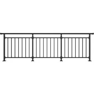 Barandilla de Acero Galvanizado Moderno de Alta Calidad Anticorrosión para Villa, Centro Comercial, Edificio, Balcón, Terraza - Product Image 6