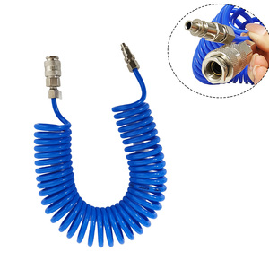 Pistolet souffleur d'air pour camion lourd avec tuyau en PU spiralé, outil pneumatique -001 - Product Image 6