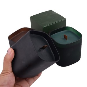 Scented <b>Candles</b> Rectangular Soy Wax Minimalist Aromatherapy Gift <b>Set</b> - Product Image 4