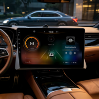 Glint OEM ODM Kablosuz IPS Dokunmatik Ekranlı Araç Monitörü GPS Navigasyon Carplay Android Auto DVD Oynatıcı için Gösterge Paneli Yerleşimi
