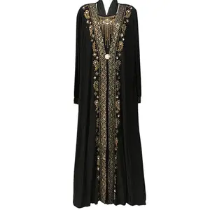 Abaya Women Islamic Clothing Muslim New Temperament Long Skirt Chiffon Irregular Shawl Dress Traditional Muslim Clothing