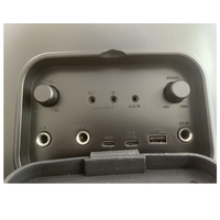 Moderne Rétro Radio Double 8 Pouces Ohm Portable Karaoké Smart Studio Musique Jardin Mobile Gamme Complète Mobile Audio Haut-Parleur