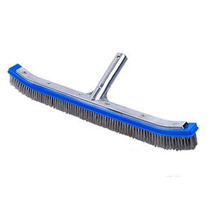 <span class=keywords><strong>Brosse</strong></span> à récurer pour <span class=keywords><strong>piscine</strong></span> en acier inoxydable BN 18 \ "avec poignée en aluminium outil et accessoire de nettoyage de <span class=keywords><strong>piscine</strong></span> - Product Image 1