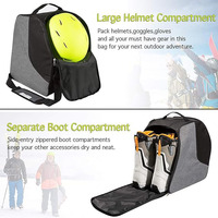 Sac à chaussures de ski Sacs de voyage pour casque, lunettes, gants, vêtements d'extérieur et accessoires