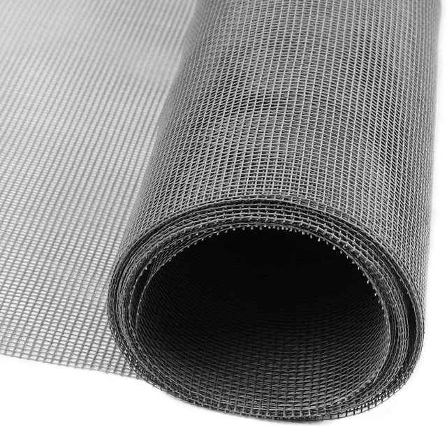 PVC Coated Fiberglass Insect Screen Net Window Mesh