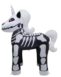 Décoration <span class=keywords><strong>de</strong></span> jardin gonflable animée pour Halloween : Tombe, citrouille et fantôme en PVC/caoutchouc <span class=keywords><strong>de</strong></span> 2,4 m avec impression en typographie - Product Image 2