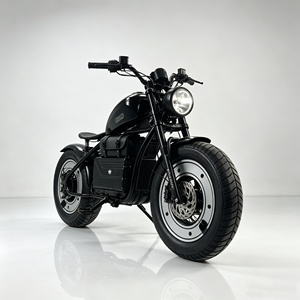 Motocicleta Eléctrica de 3000W 60V de Alta Velocidad con Llantas Anchas, Motor sin Escobillas, Doble Suspensión, Frenos de Disco Hidráulicos y Cuadro de Aluminio - Product Image 1