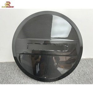 Cubierta de Llanta de Repuesto de Fibra de Carbono Seca Estilo B para Mercedes Benz Clase G G Wagon W464 W463A G500 G63, Piezas de Carbono 2019-2024 - Product Image 2