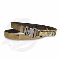 BB-008 Ensemble de ceintures tactiques Molle découpées au laser de 3,8 cm (intérieure et extérieure) pour équipement de défense personnelle en extérieur