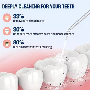 Hydropulseur <span class=keywords><strong>Dentaire</strong></span> Électrique Étanche Rechargeable Professionnel Sans Fil pour Soin des Dents – Vente en Gros Usine - Product Image 6