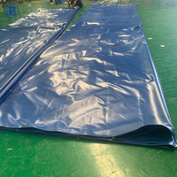 Bâche en tissu enduit PVC gris imperméable de haute qualité 550g 600g 650g 900 Gsm pour couverture de camion et tente de toit - Vente en gros