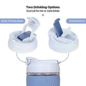 Tùy Chỉnh Tái Sử Dụng Du Lịch Màu Dễ Thương Takeaway Thiết Kế Rõ Ràng Glass Cà Phê Uống Cốc Cốc Cốc Có Nắp Đậy Và Ống Hút - Product Image 2