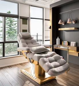 Modern Electric Lash Facial <b>Bed</b> for Beauty Salon Furniture Luxury Massage Tables & <b>Beds</b> Electric Vibrator Massage <b>Bed</b> - Product Image 1