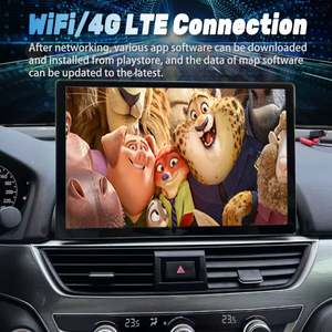 Reproductor Multimedia para Auto con Pantalla 2K de 13.3 Pulgadas, Android 13, GPS, Navegación, Carplay Inalámbrico para Honda Accord 2020 2019 2018 - Product Image 2