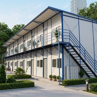 Bâtiments de chantier pré-assemblée en acier léger, de très bonne qualité, pour construction de chantier avec CE