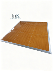 Good Quality Dance Floor Party Wedding Event Flooring Panel with Aluminum <b>Edging</b> - Product Image 1