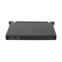 Panel Patch Fiber Optik 1U FTTMAX DX-FX-OPP-D-24-SCD FTTH Jaringan GSM SC/APC LC Rak Mount ODF
