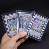 Cartes à collectionner Pokémon, cartes de jeu sportives, protège-cartes rigides transparents, emballage personnalisé direct usine, chargeur de cartes 35PT