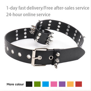 <span class=keywords><strong>Ceinture</strong></span> en cuir PU JULUN noire gothique à clous, <span class=keywords><strong>ceinture</strong></span> à rivets <span class=keywords><strong>argent</strong></span>és pour <span class=keywords><strong>femme</strong></span>, style punk, pour jeans - Product Image 6